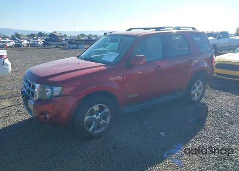 2008 Ford Escape Limited from USA, damaged, VIN 1FMCU94198KB67252